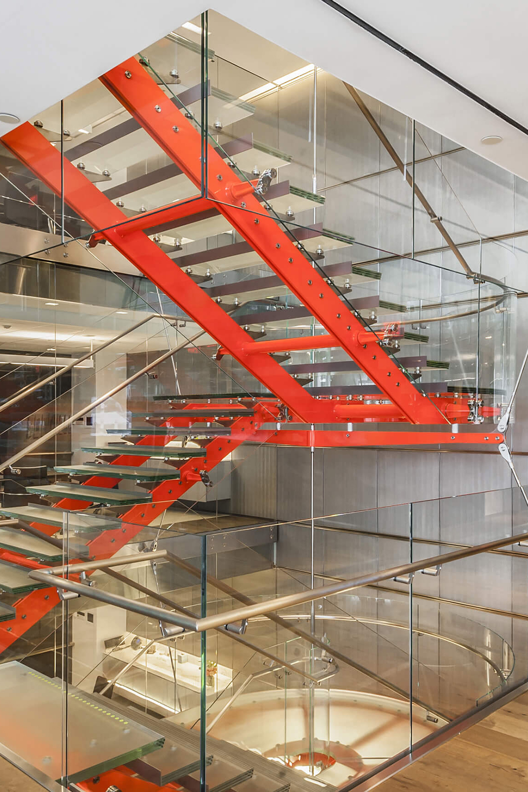 Synergi JBG Headquarters staircase