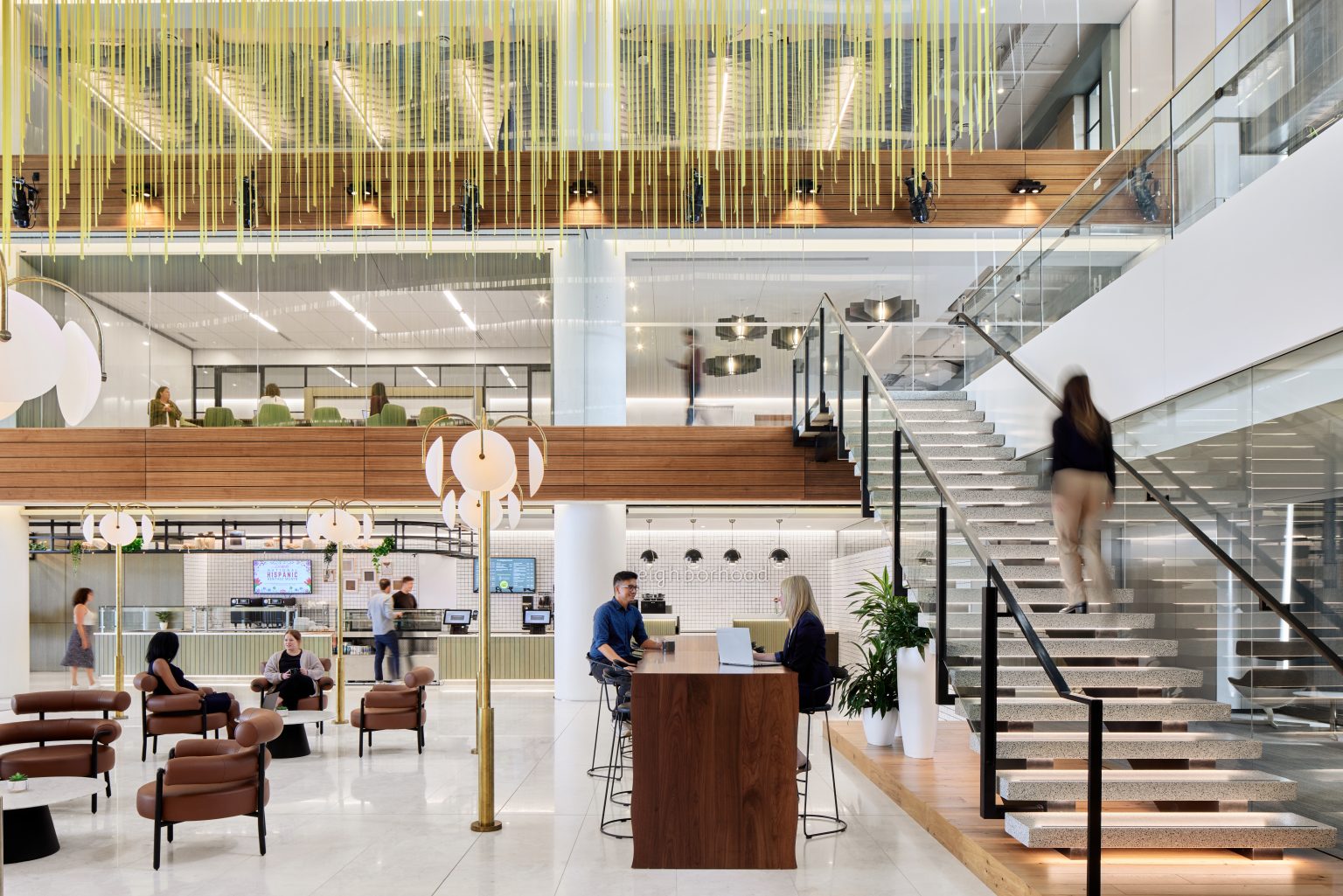 Lobby Stair at Capital One World Headquarters - Tysons, VA | Feature ...
