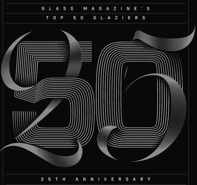 Glass Magazine op 50 Glaziers